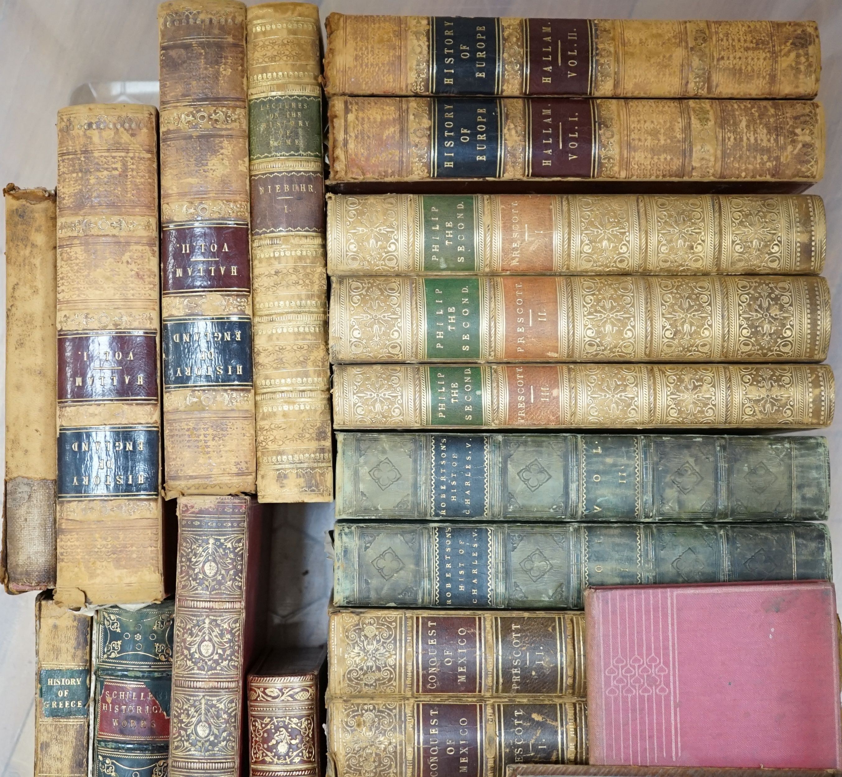 31 leather bound volumes, History etc.